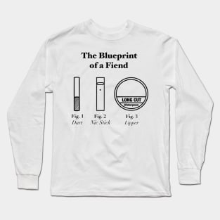 The Blueprint of a Fiend Long Sleeve T-Shirt